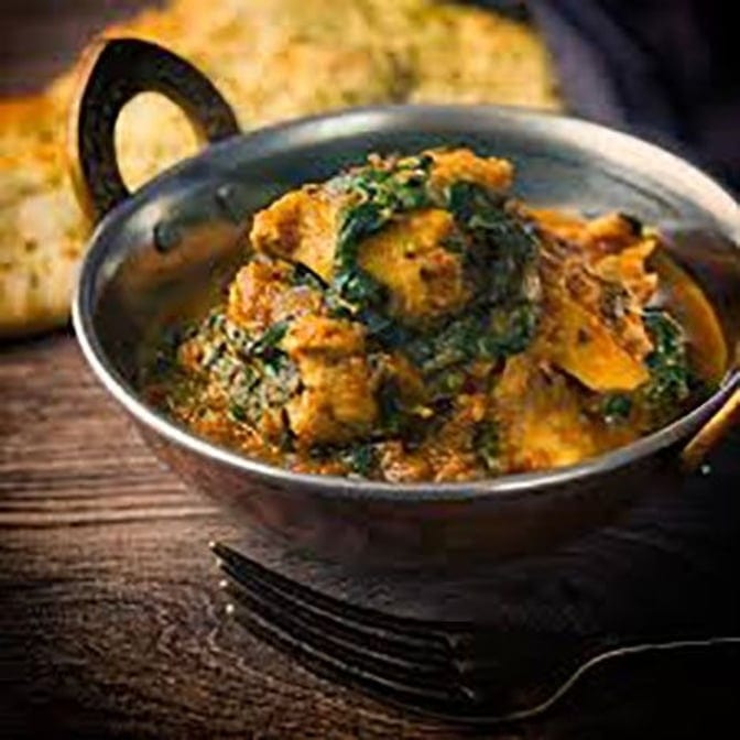 CHICKEN SAAG.